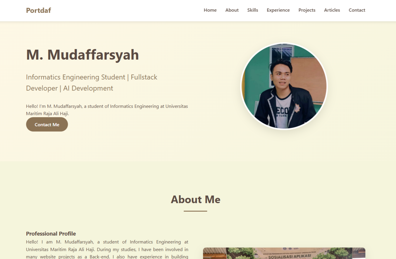 Web Portfolio